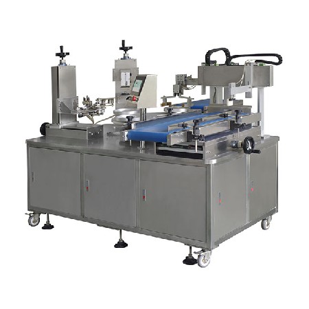 Continuous automatic can sealing machine